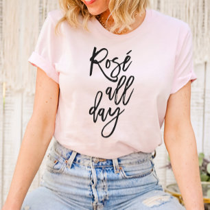 T-shirt Rosé toute la journée
