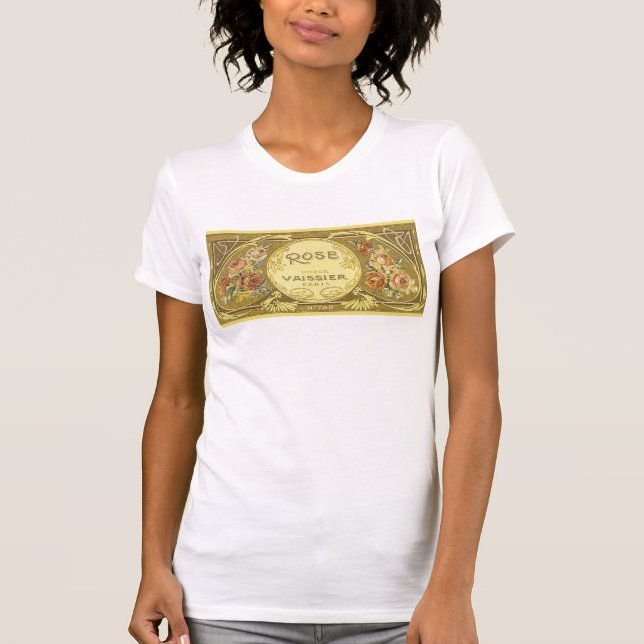T-shirt Rose Vaissier Paris (Devant)