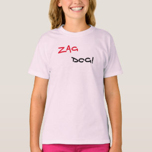 T-shirt rose Zag Chien
