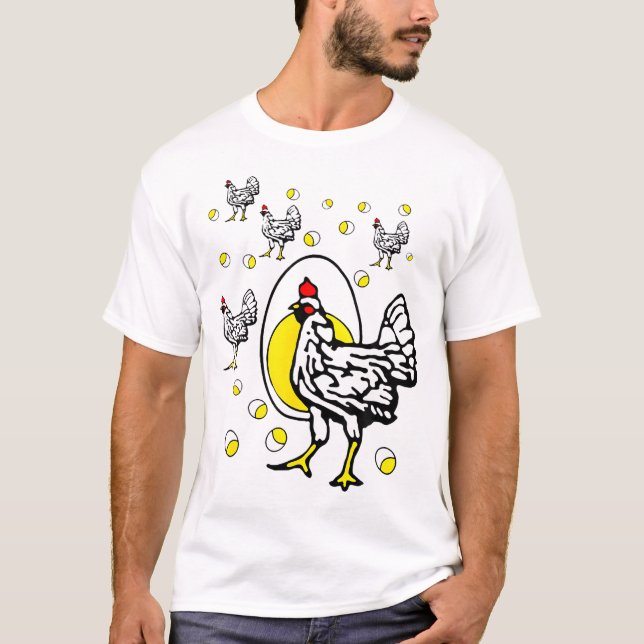 T-shirt Roseanne Chicken (Devant)