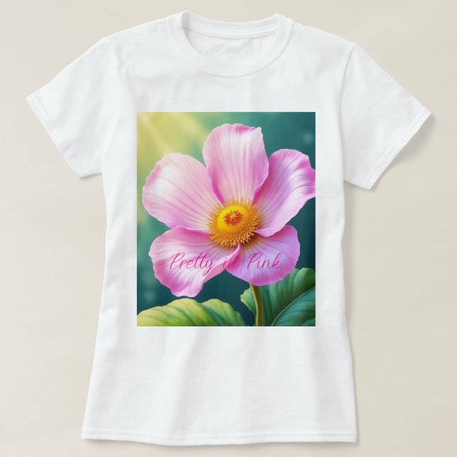 T-shirt Roseate Blush (Design devant)