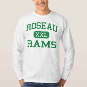 T-shirt Roseau - RAM - lycée - Roseau Minnesota