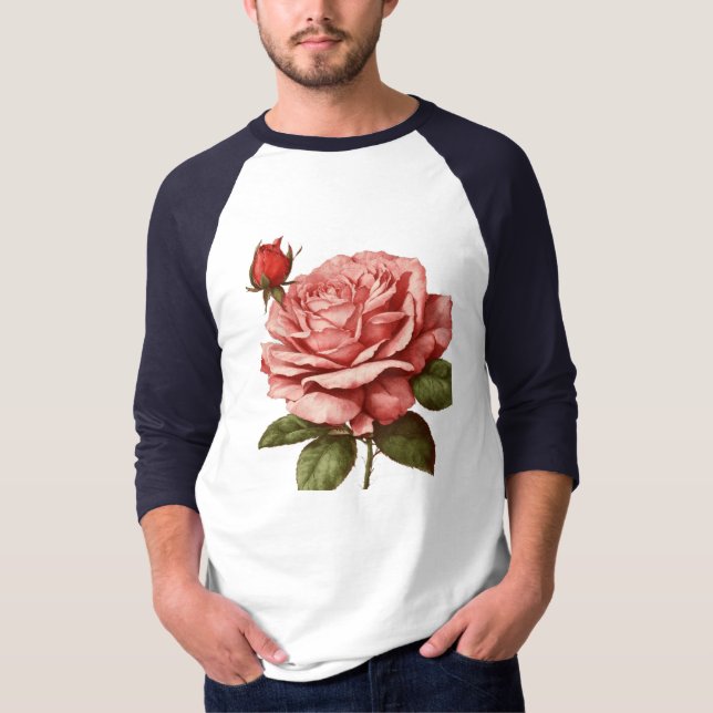 T-shirt Rosebud Bloom (Devant)