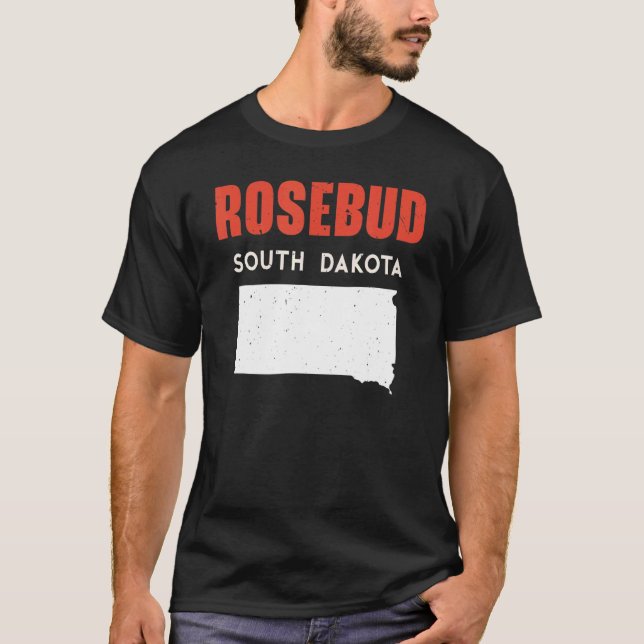 T-shirt Rosebud Dakota du Sud États-Unis Amérique Voyage S (Devant)