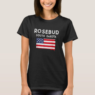 T-shirt Rosebud Dakota du Sud États-Unis État Amérique Voy