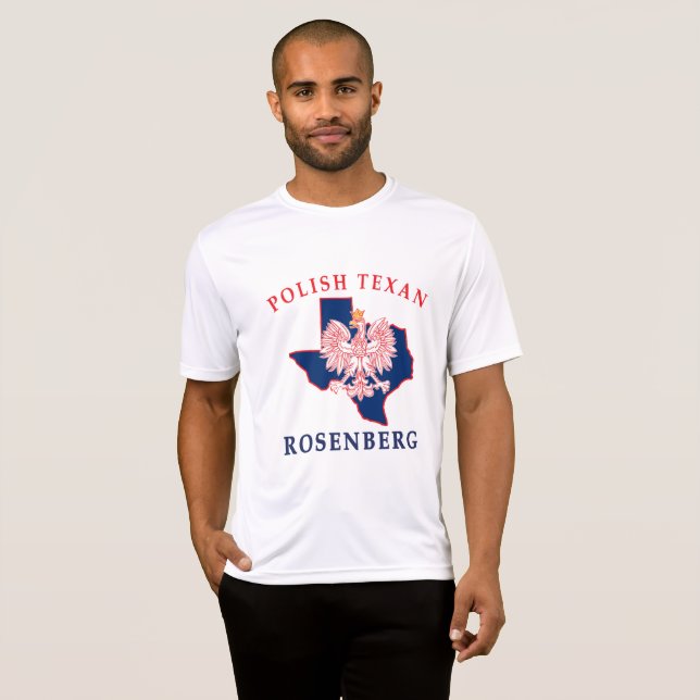 T-shirt Rosenberg Polonais Texan (Devant entier)