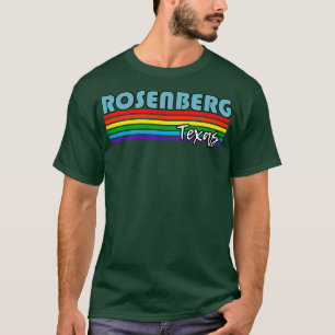 T-shirt Rosenberg Texas Pride Rosenberg LGBT Cadeau LGBT L