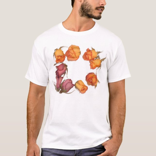 T-shirt roses (Devant)