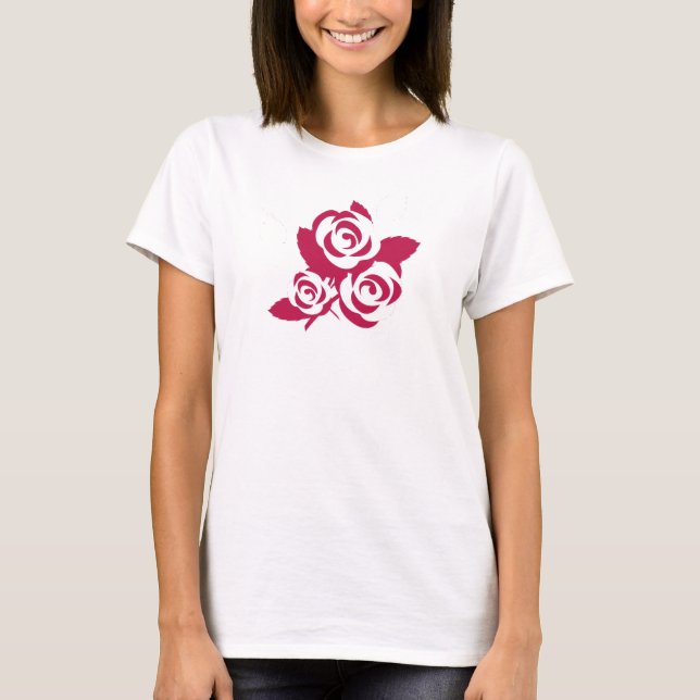 T-shirt Roses (Devant)