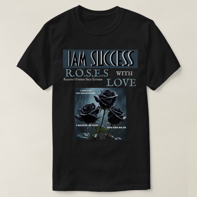 T-SHIRT ROSES AMOUREUX (Design devant)
