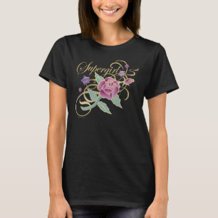 T-shirt Roses de fantaisie de Supergirl
