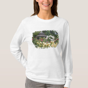 T-shirt Roses en fleurs et roseraie du belvédère à