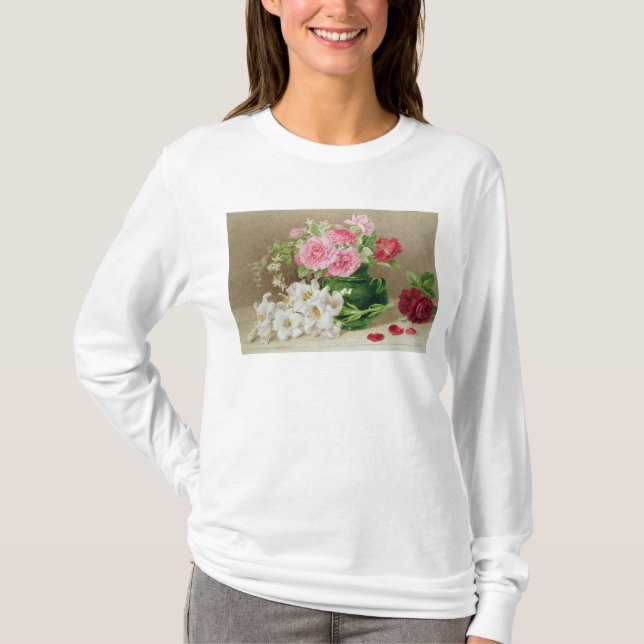T-shirt Roses et lis (Devant)