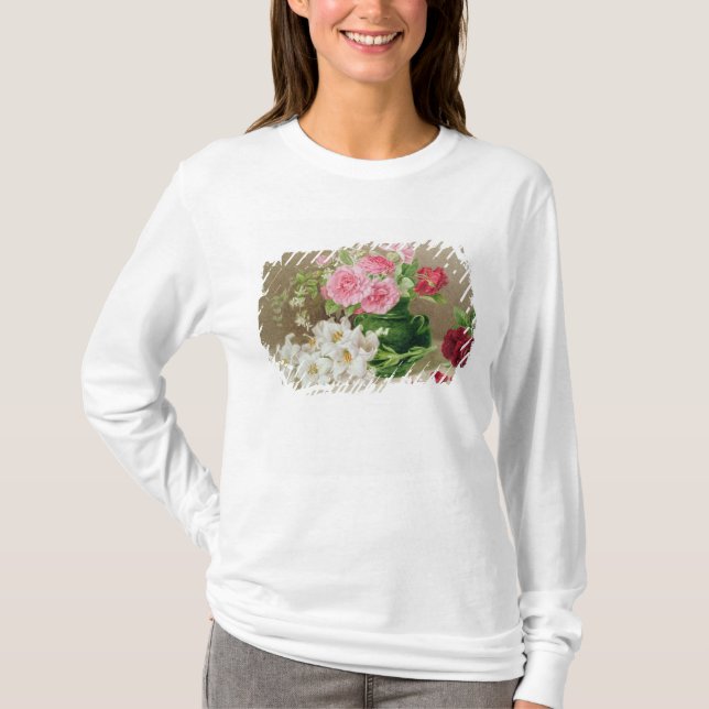 T-shirt Roses et lis (Devant)