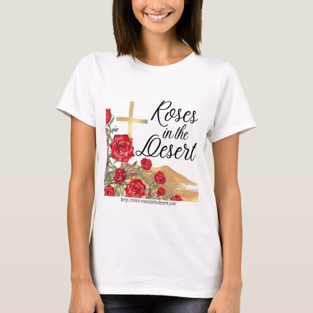 T-shirt Roses in the Desert (Devant)