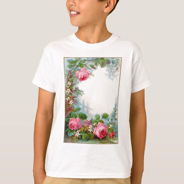 T-SHIRT ROSES & JASMINES (Devant)