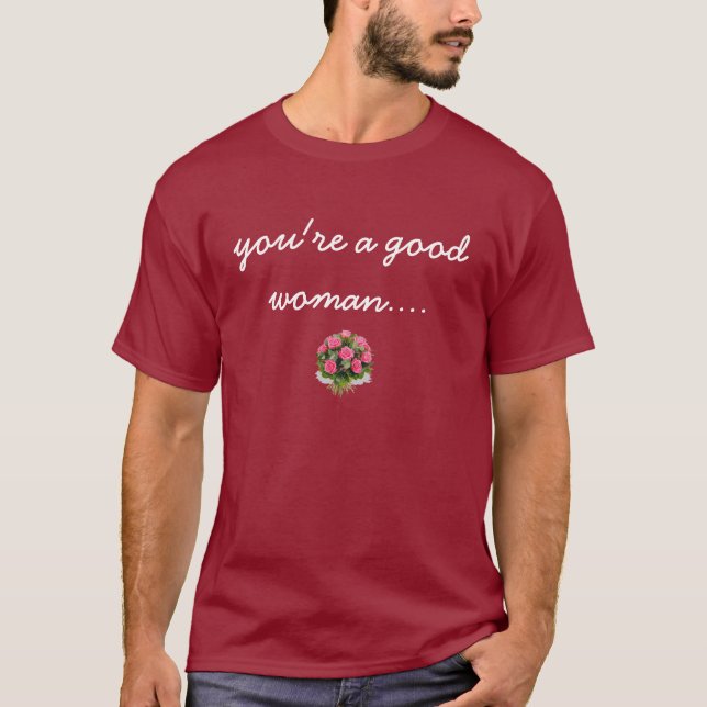 T-shirt Roses morts rouges (Devant)