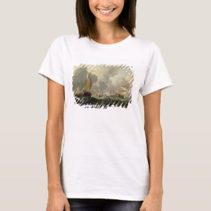 T-shirt Roses néerlandais et une frégate britannique dan