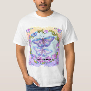 T-shirt Roses papillons