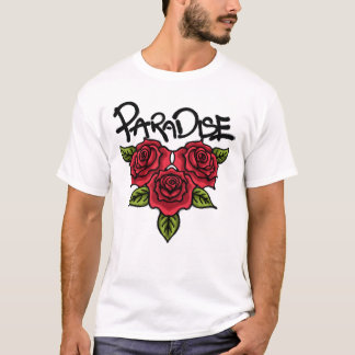T-shirt Roses Rouges streetwear