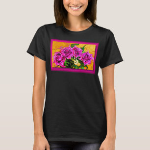 T-shirt Roses sauvages