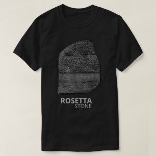 T-shirt Rosetta Stone : Hiéroglyphes Langue Égypte Ancienn