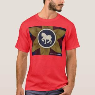 T-shirt Rosette de cheval de trait
