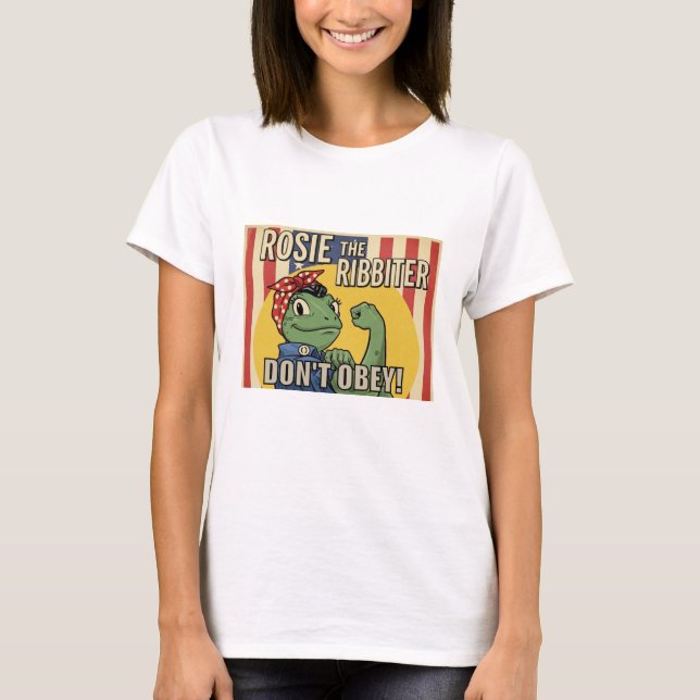 T-shirt Rosie la Ribbiter (Devant)
