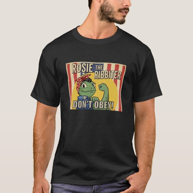T-shirt Rosie la Ribbiter (Devant)