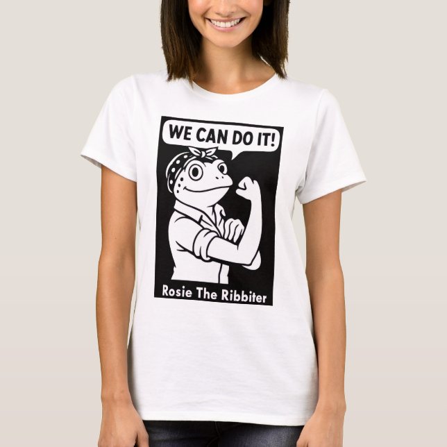 T-shirt Rosie la Ribbiter (Devant)