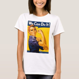 T-shirt Rosie le Riveter Nous pouvons le faire Vintage