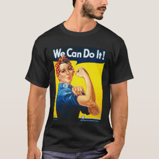 T-shirt Rosie le Riveter Nous pouvons le faire Vintage