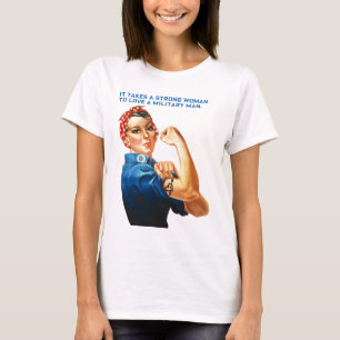 T-shirt ROSIE LE RIVOIR - "il prend une femme forte "