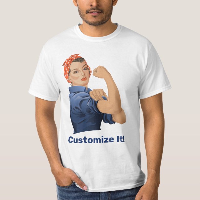 T-shirt Rosie the Riveter (Devant)
