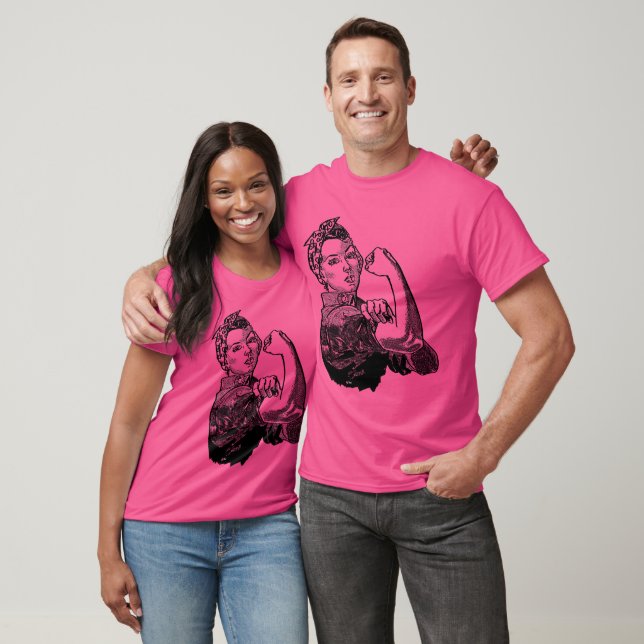 T-shirt Rosie-The-Riveter  (Unisexe)