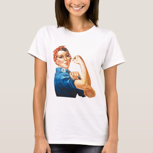 T-shirt Rosie the Riveter (Devant)