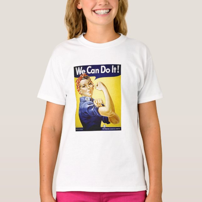 T-shirt Rosie the Riveter (Devant)