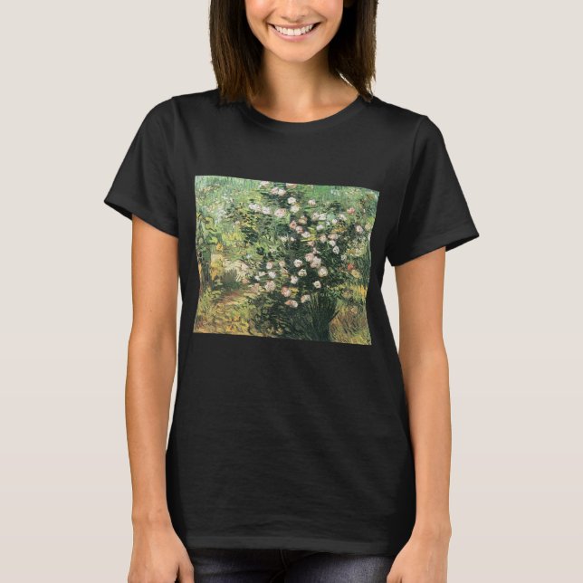 T-shirt Rosier en Fleurs de Vincent van Gogh (Devant)