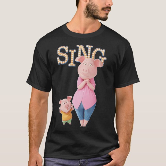 T-shirt Rosita Du Film SING (Devant)