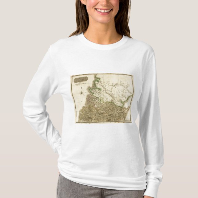 T-shirt Ross du nord, Cromarty Shires (Devant)