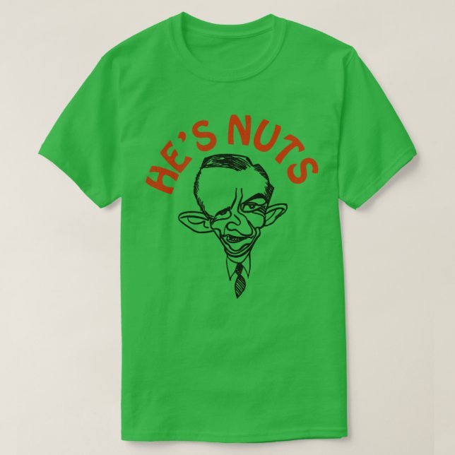 T-shirt Ross Perot est nu (Design devant)