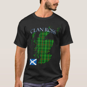 T-shirt Ross Scottish Clan Tartan Scotland