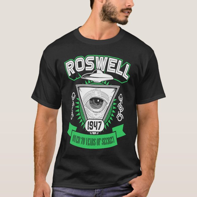T-shirt Roswell 1947 Alien Area 51 Conspiracy Theory (Devant)
