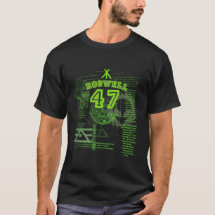 T-shirt Roswell 47