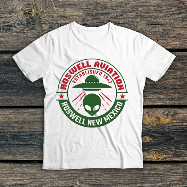 T-shirt Roswell Aviation Fondée en 1947 (Créateur téléchargé)