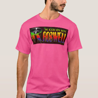 T-shirt Roswell Les Aliens Sont Ici
