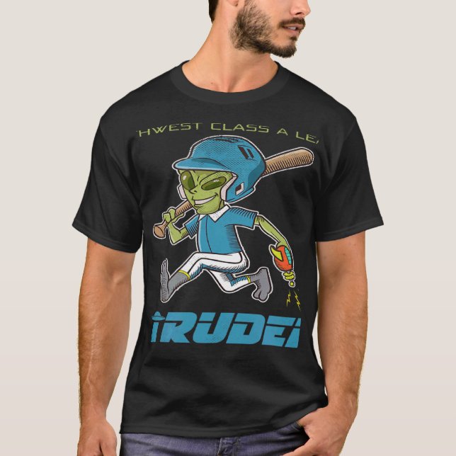 T-shirt Roswell NM Intruders Mineure Ligue Retro Baseball  (Devant)