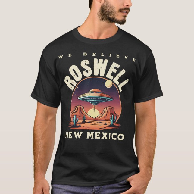 T-shirt Roswell Nouveau-Mexique (Devant)