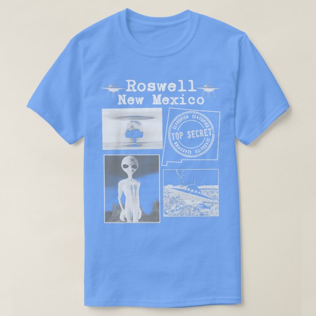 T-shirt Roswell Nouveau-Mexique 1 (Design devant)