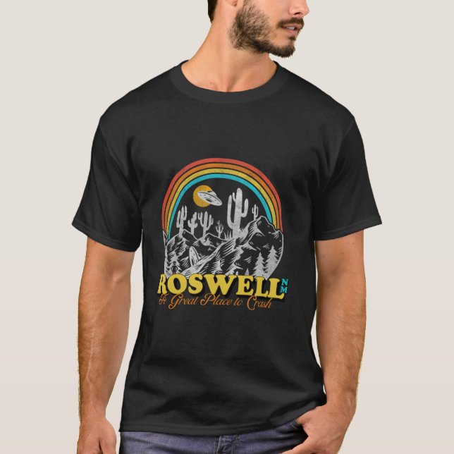 T-shirt Roswell Nouveau Mexique Crash Ufo (Devant)